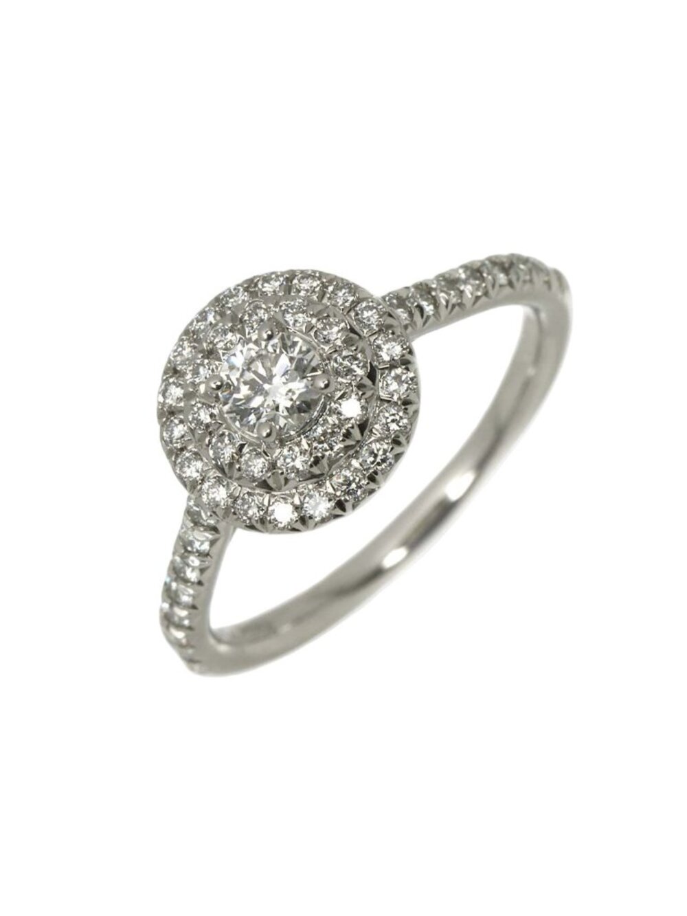 Tiffany & Co Soleste Diamond Ring Platinum